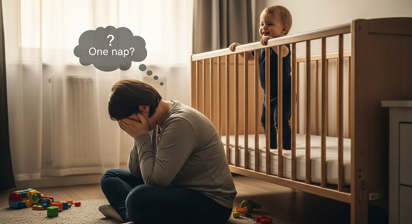 Your 15-month-old has been fighting their afternoon nap for two weeks straight