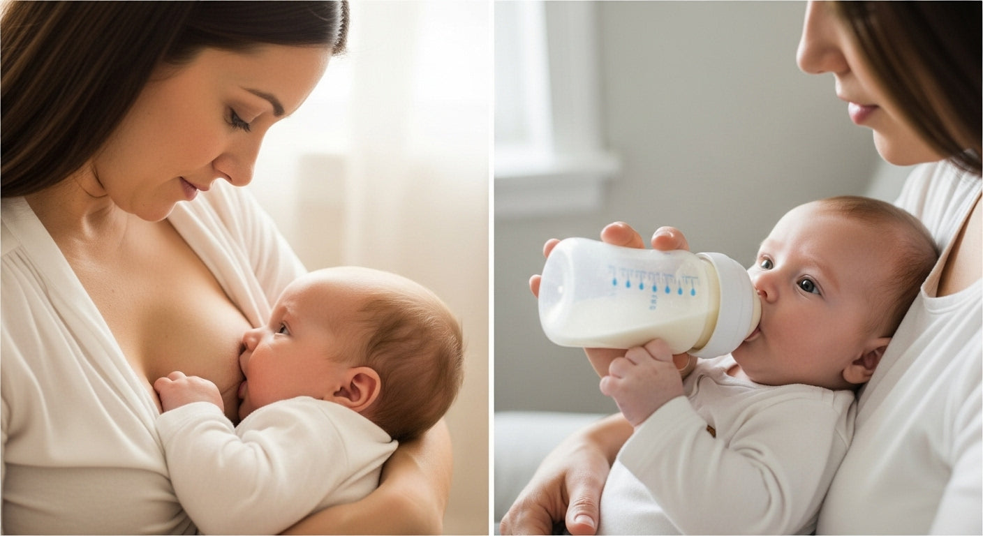breastfeeding vs bottle-feeding