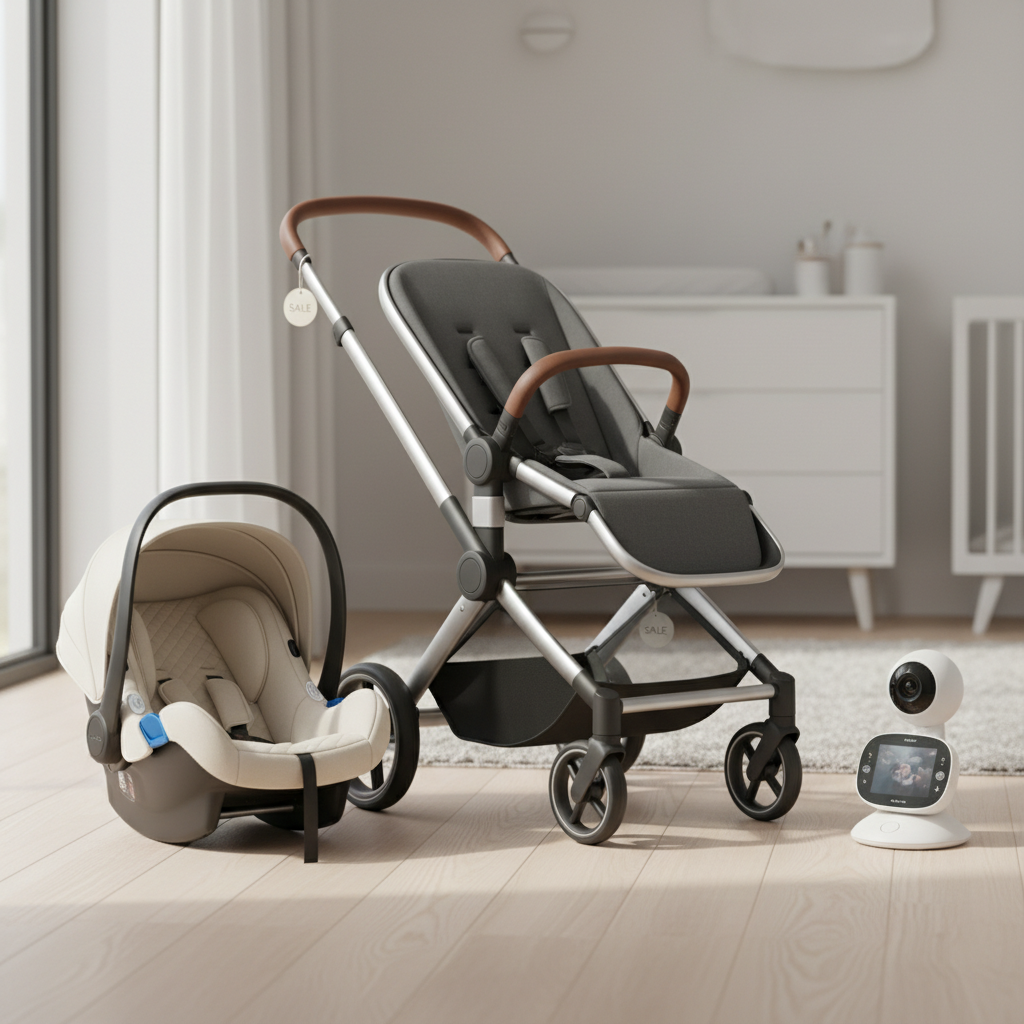Best Prime Day baby gear deals 2026 — stroller, car seat, and smart baby monitor with sale tags