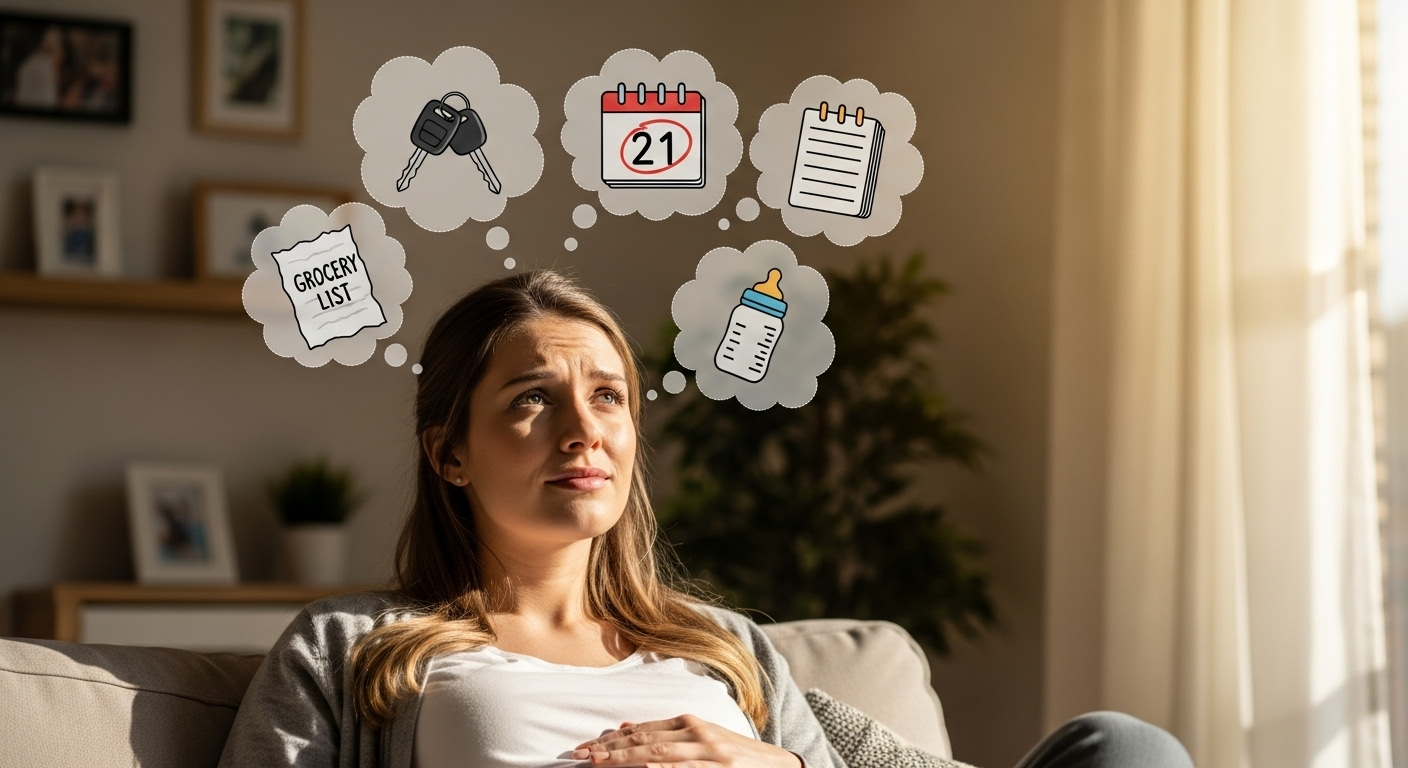 Pregnancy Brain: Why You're Forgetful and How to Cope