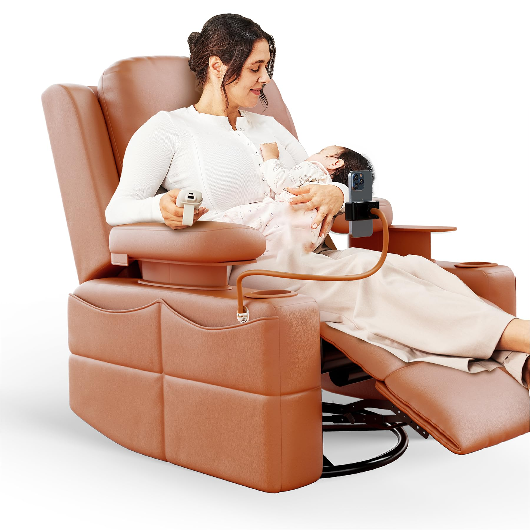 Swivel Rocker Chairs Uncovered: 360-Degree Freedom for Nursery Nurturing