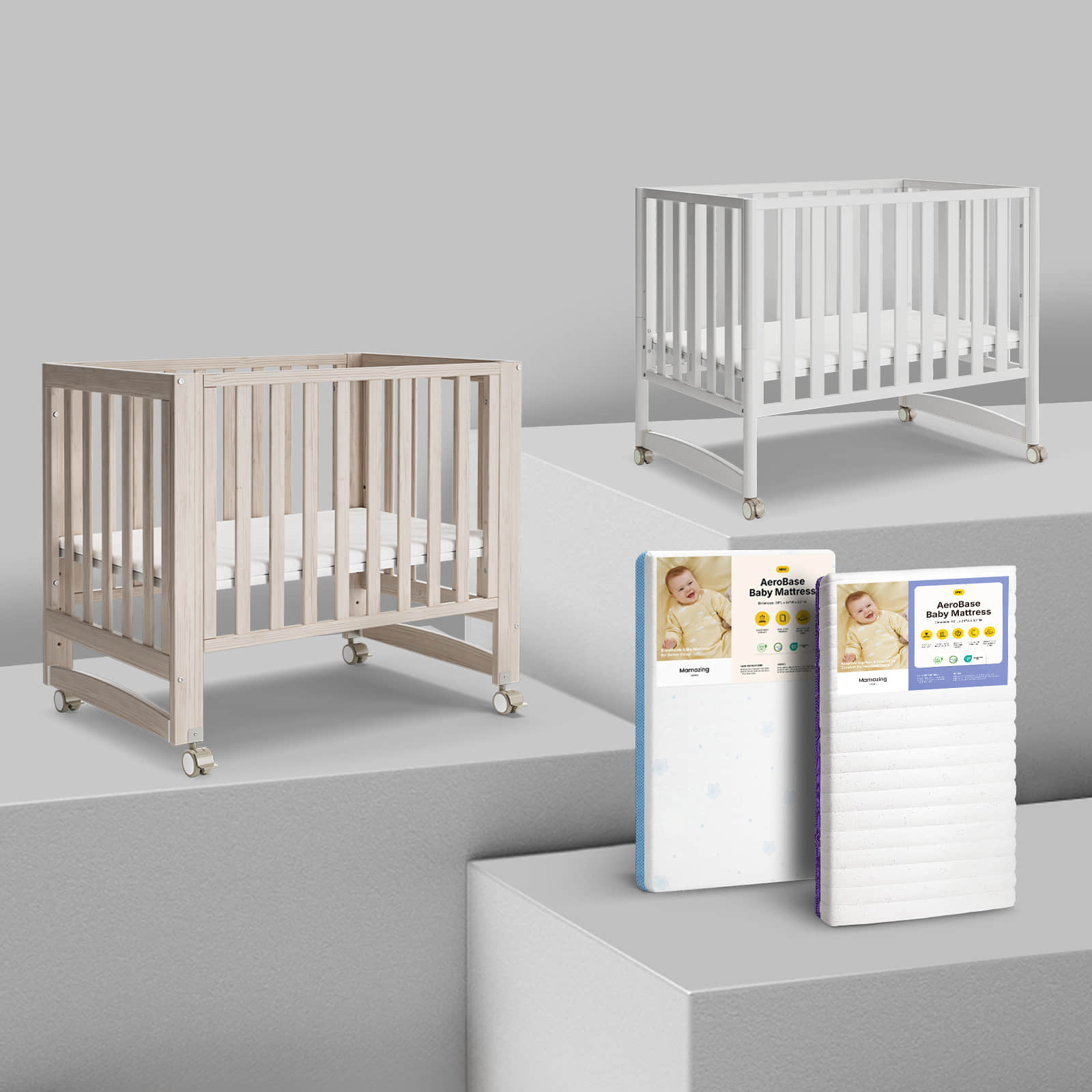 Cribs & Mattresses – MAMAZING