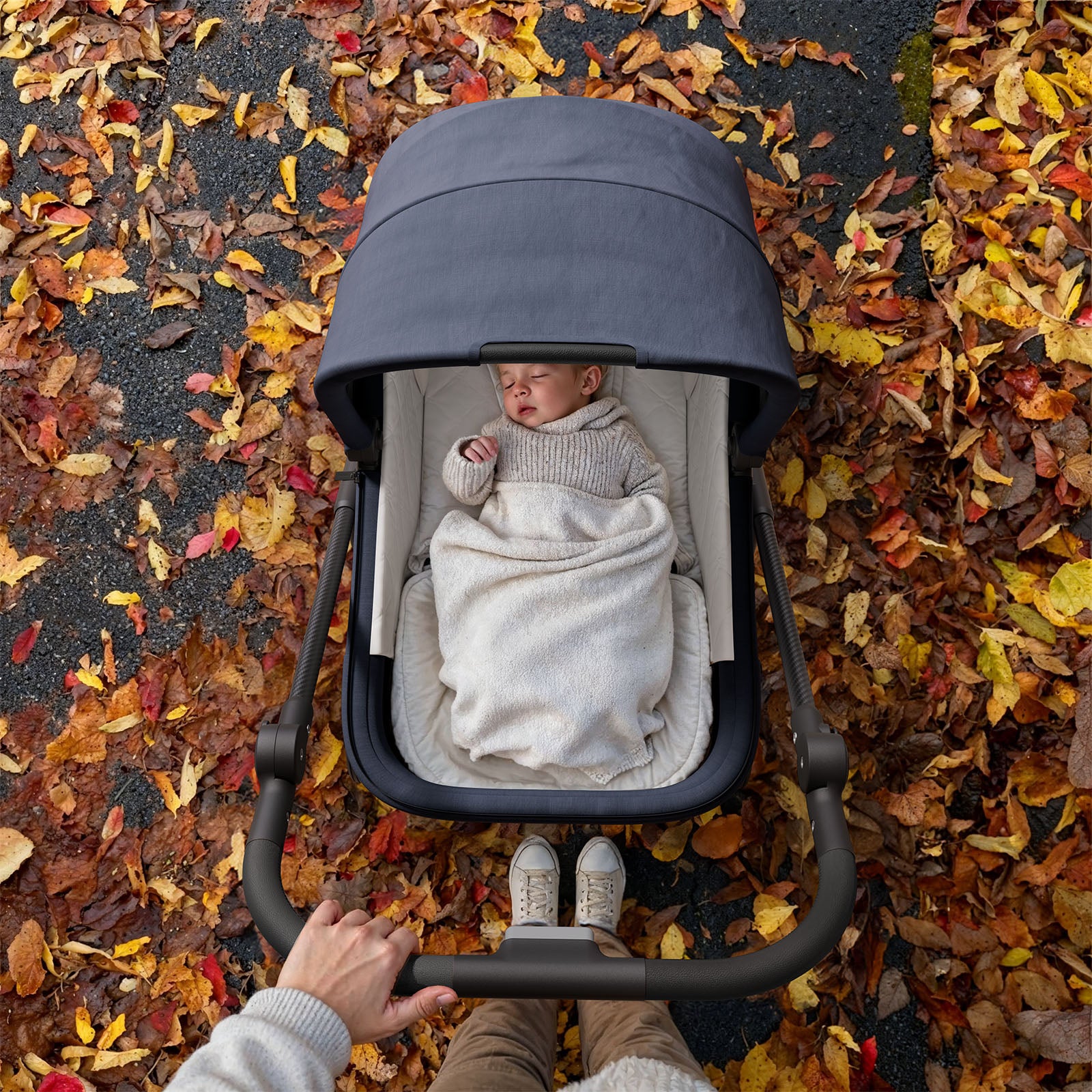 Air Lux Stroller With Bassinet