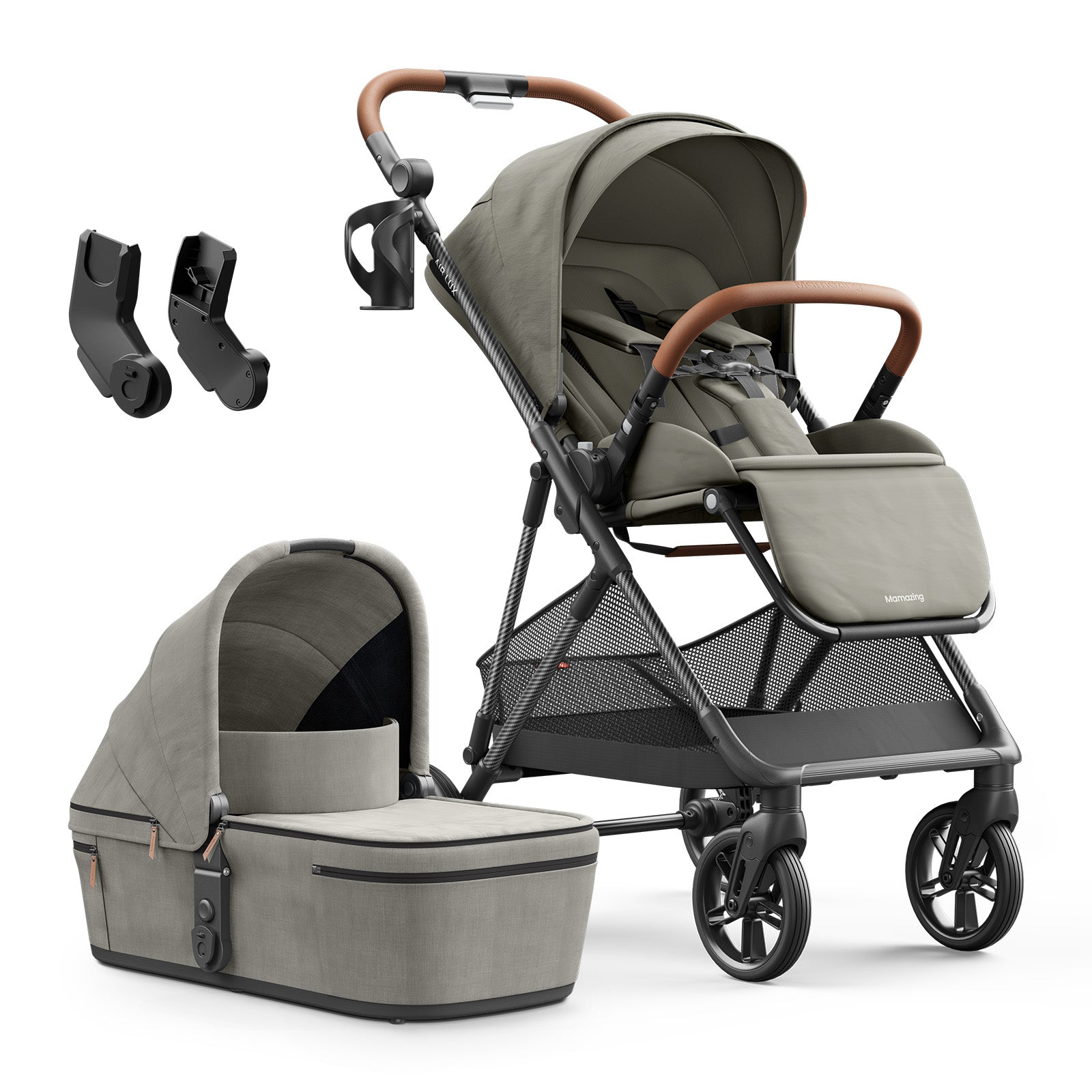 Air Lux Stroller With Bassinate