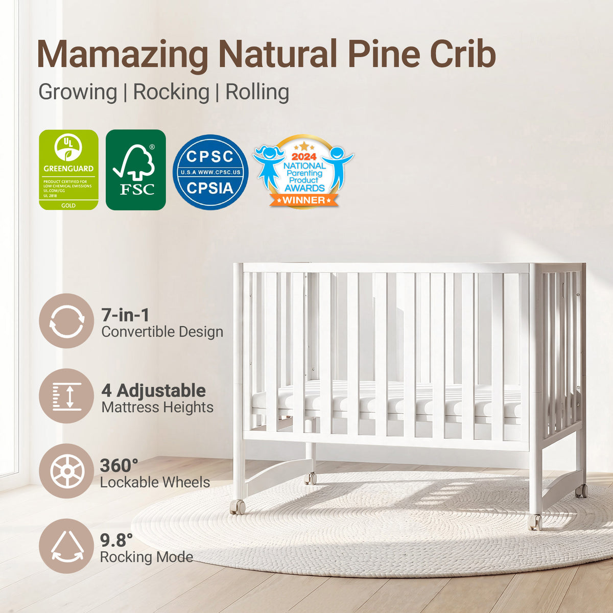 EvoNook Mini Crib