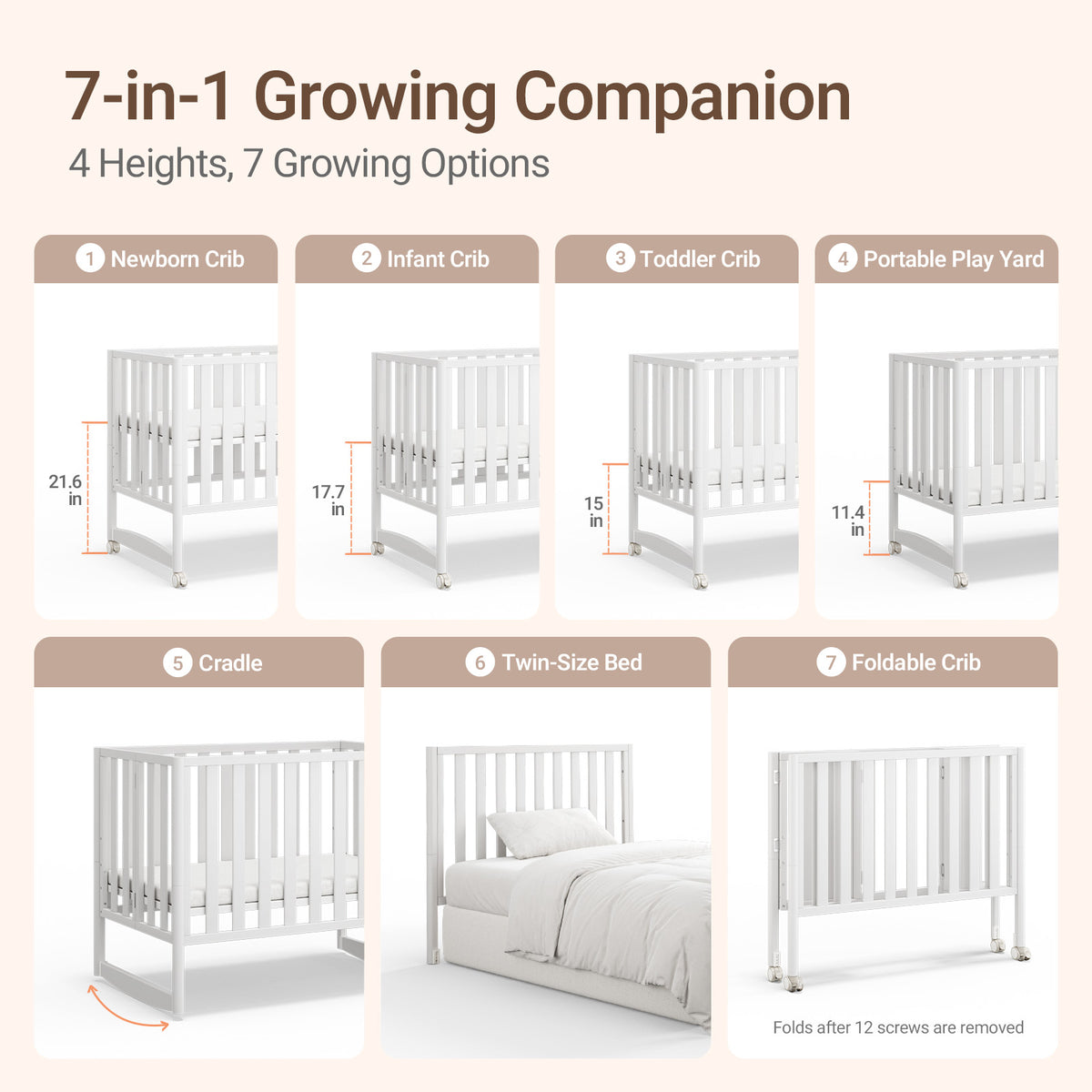 EvoNook Mini Crib