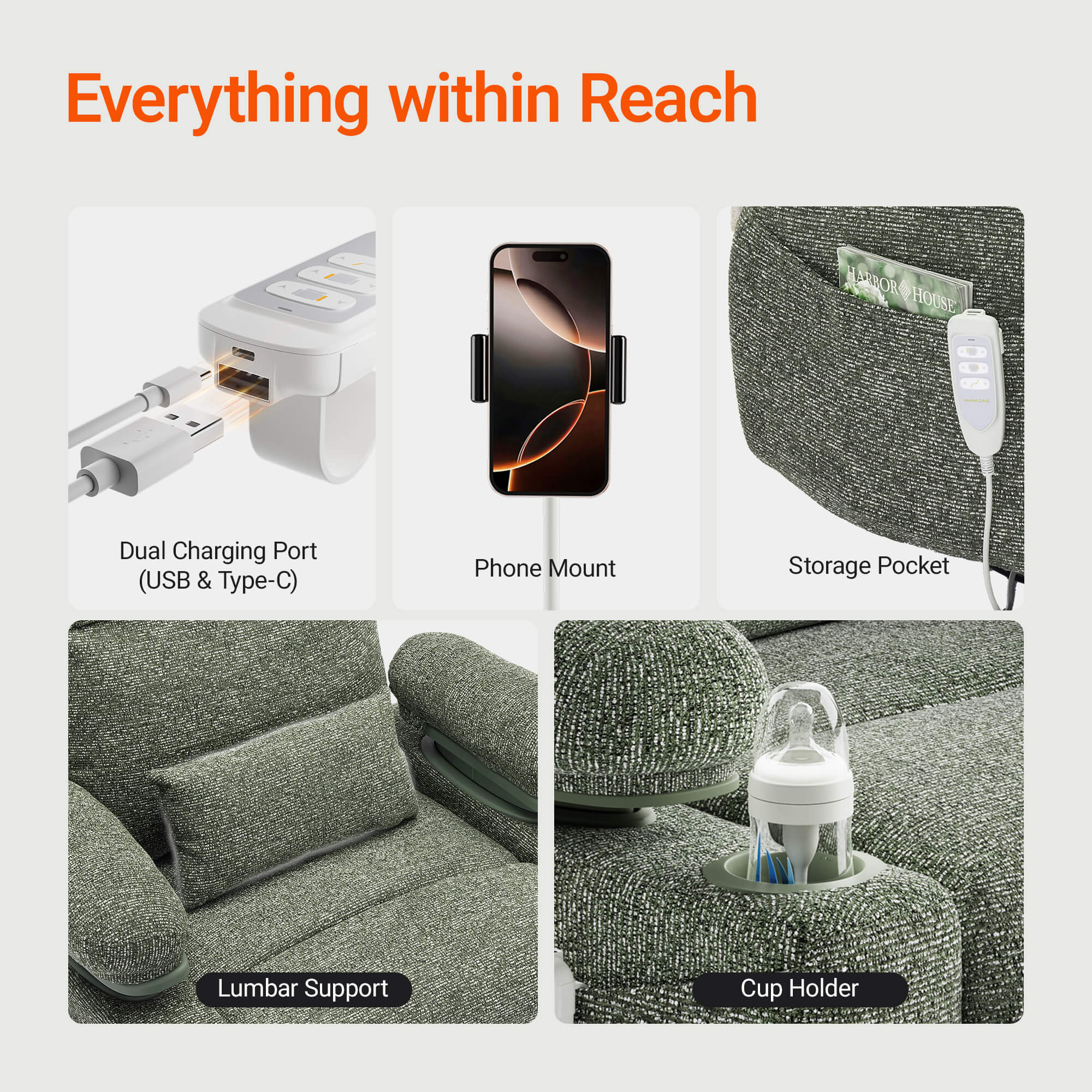 Lullapod Zen Nursery Chair