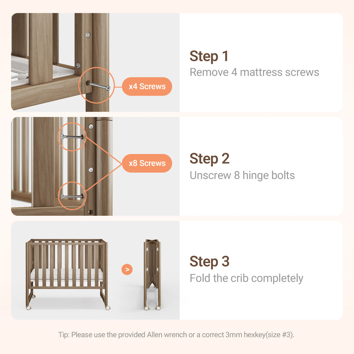 EvoNook Mini Crib