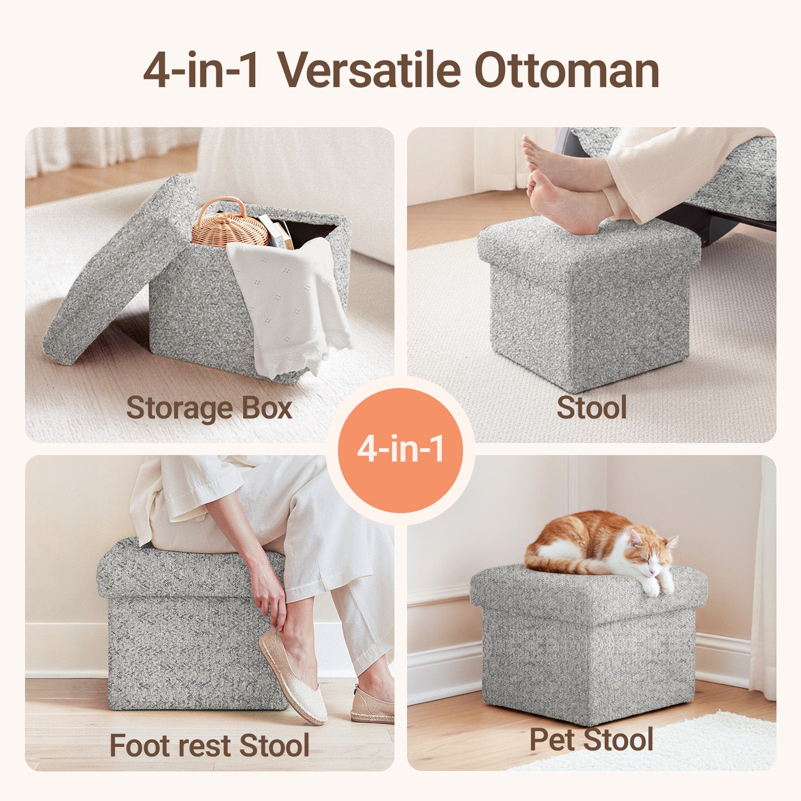 Lullabud Storage Ottoman