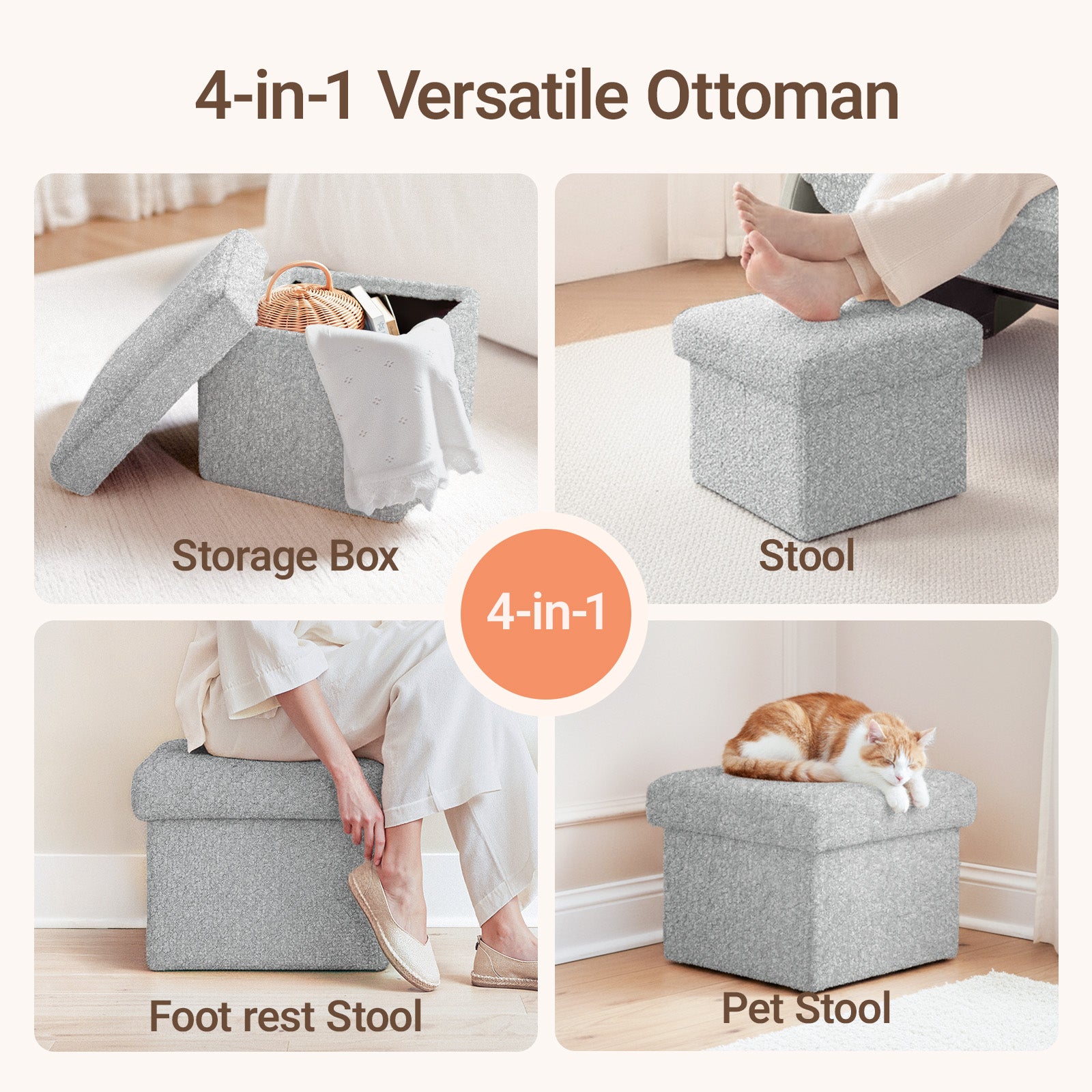Lullabud Storage Ottoman