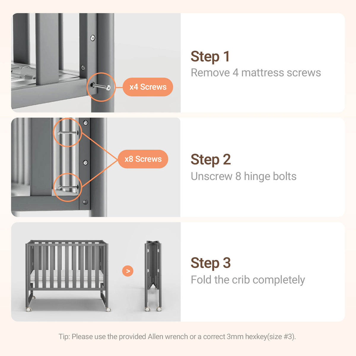 EvoNook Mini Crib