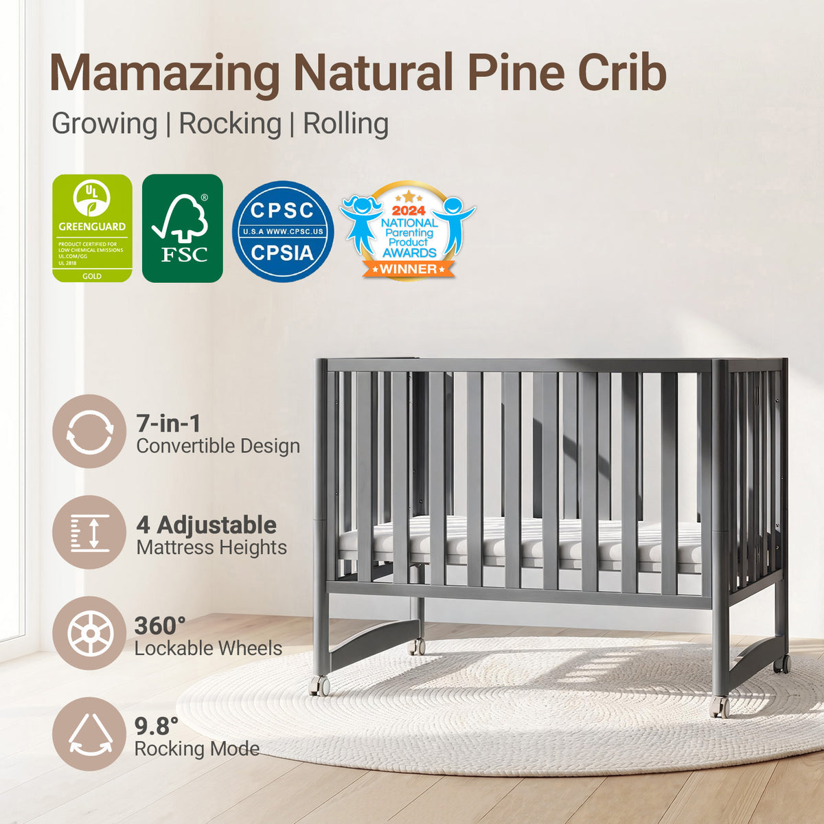 EvoNook Mini Crib
