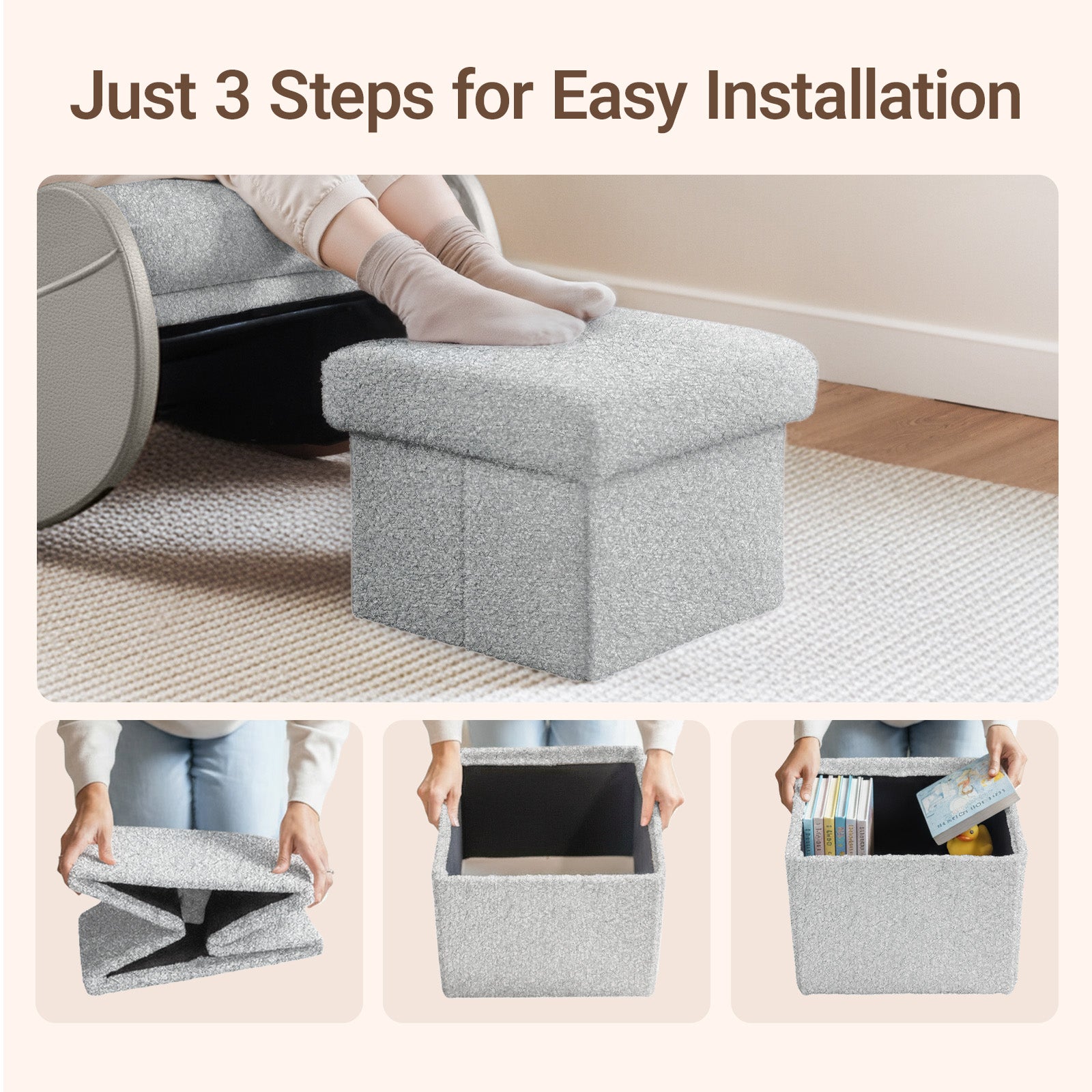 Lullabud Storage Ottoman