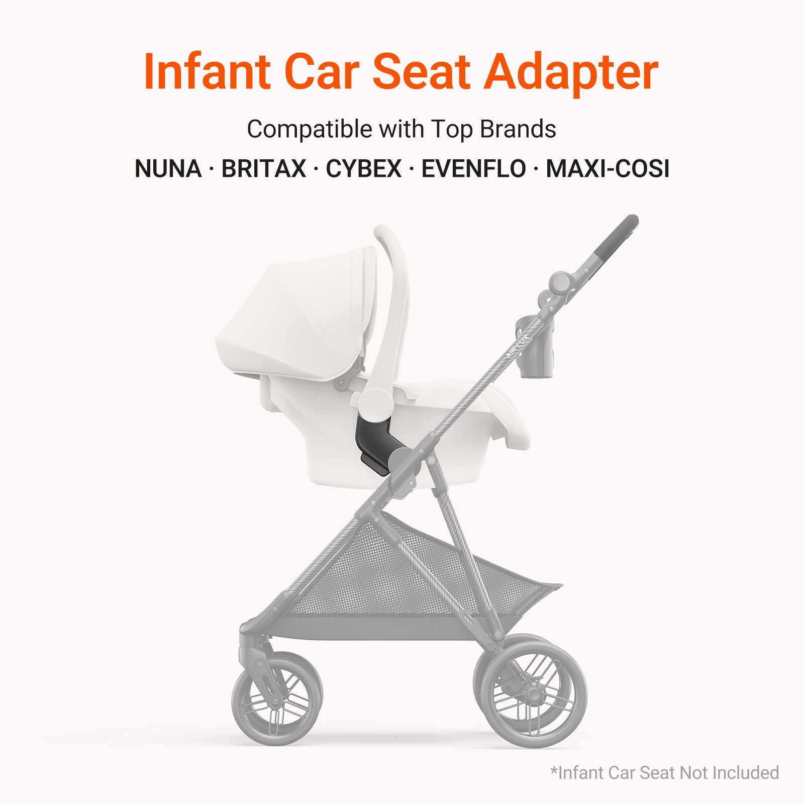 Air Lux Stroller With Bassinet