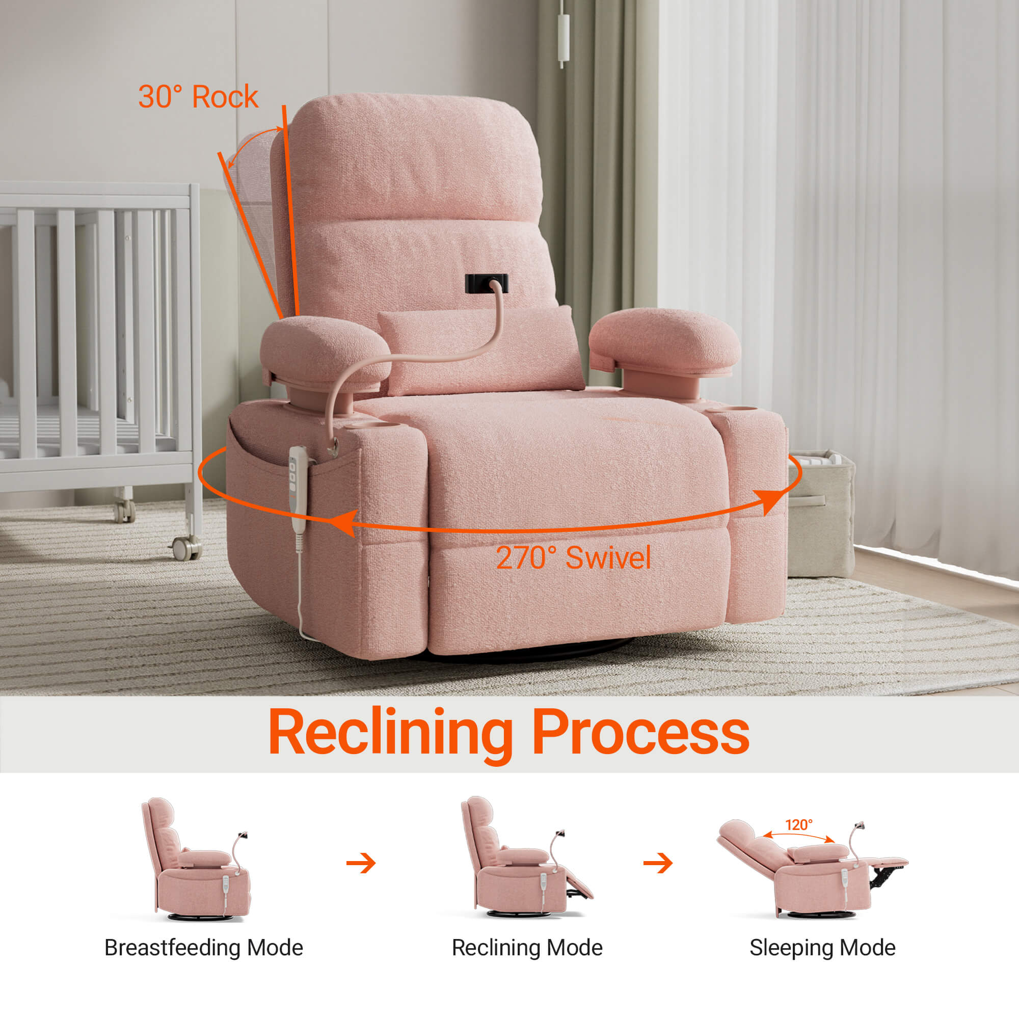Lullapod Zen Nursery Chair
