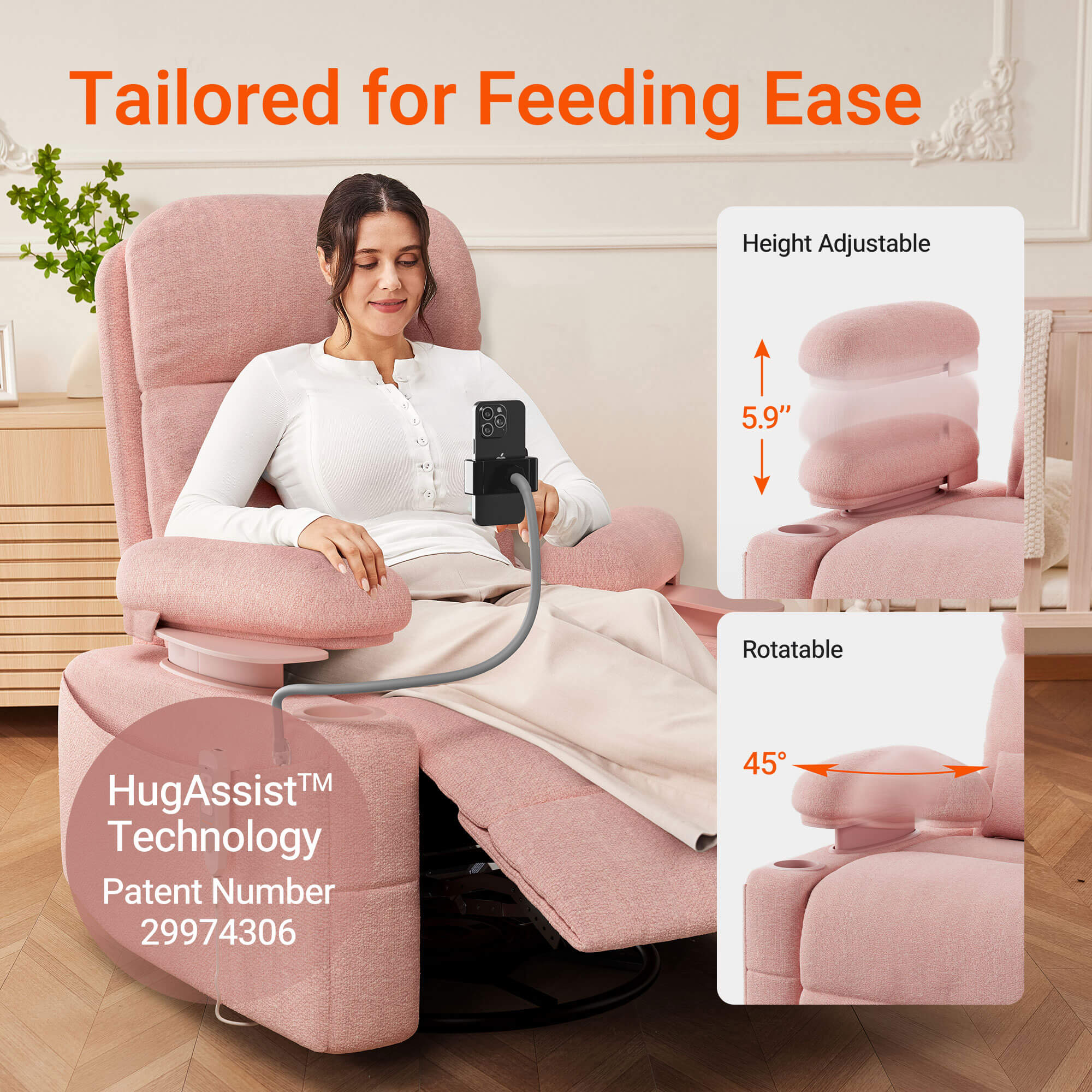 Lullapod Zen Nursery Chair