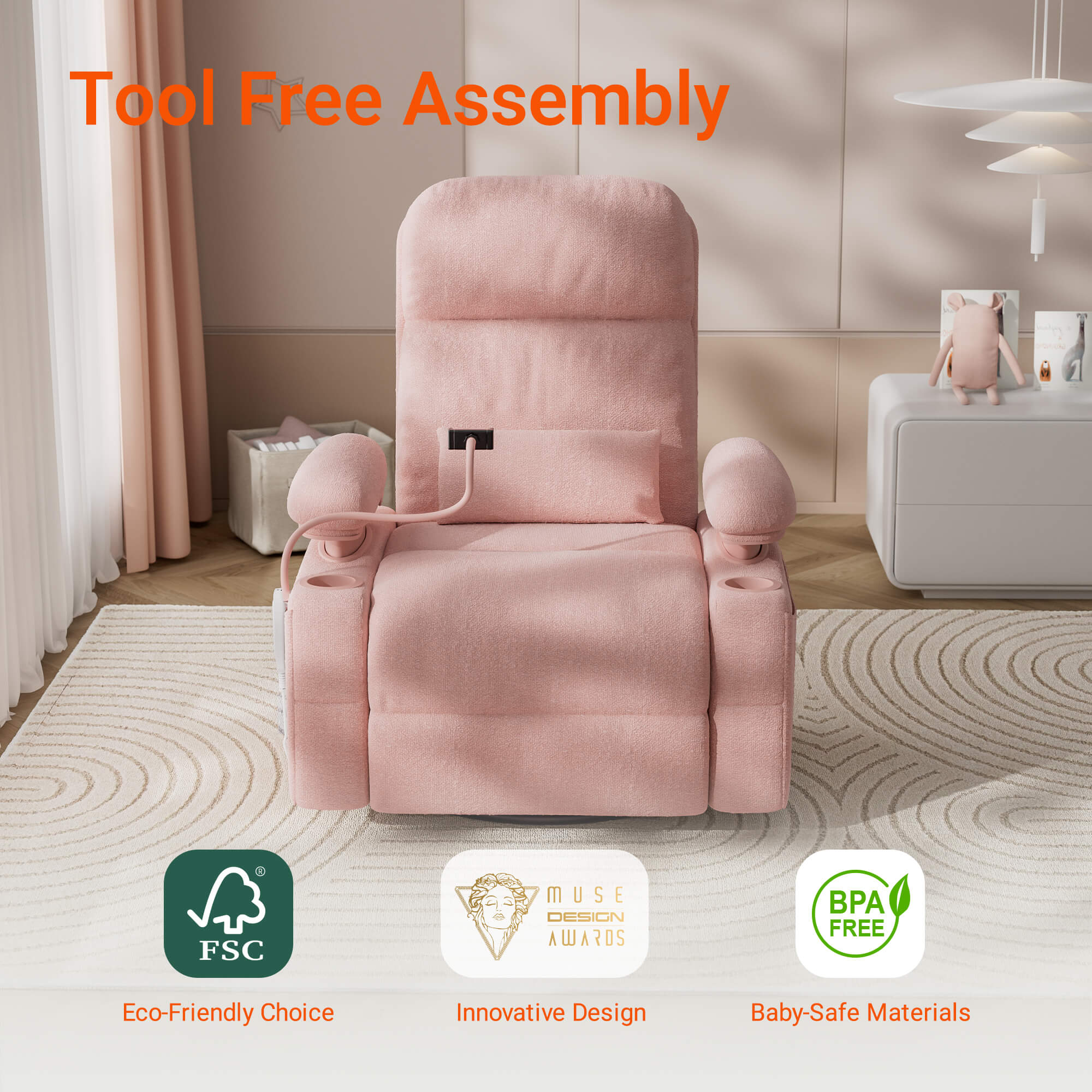 Lullapod Zen Nursery Chair