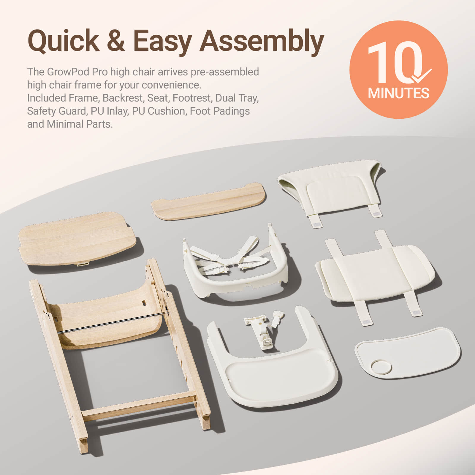 GrowPod Pro High Chair