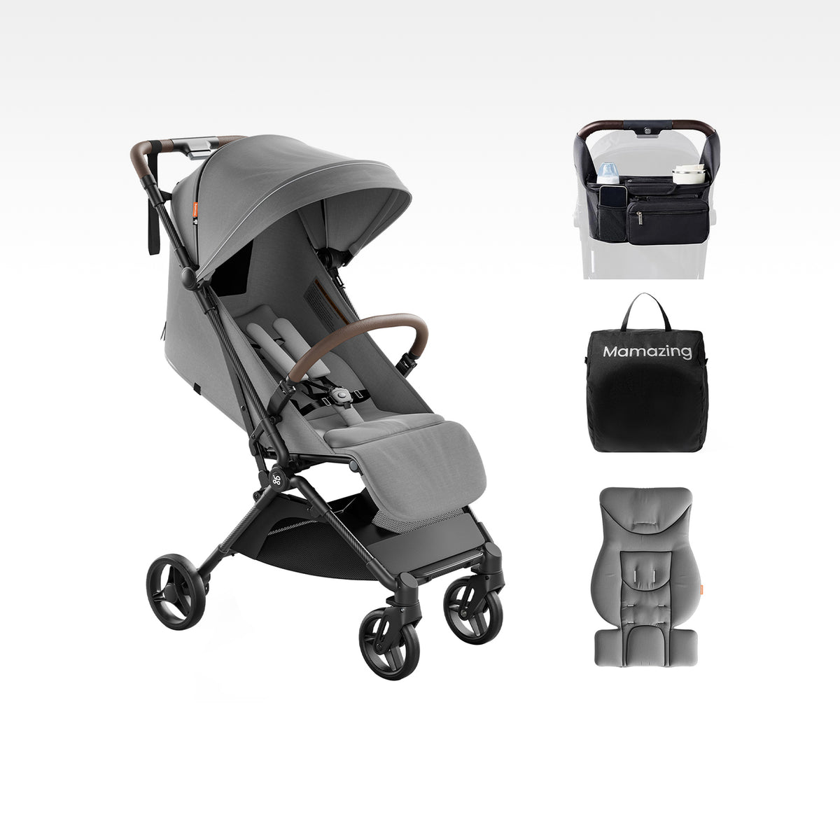 Ultra Air Stroller With Organizer & Cushion