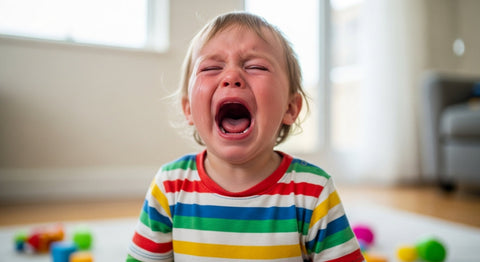 toddler screaming