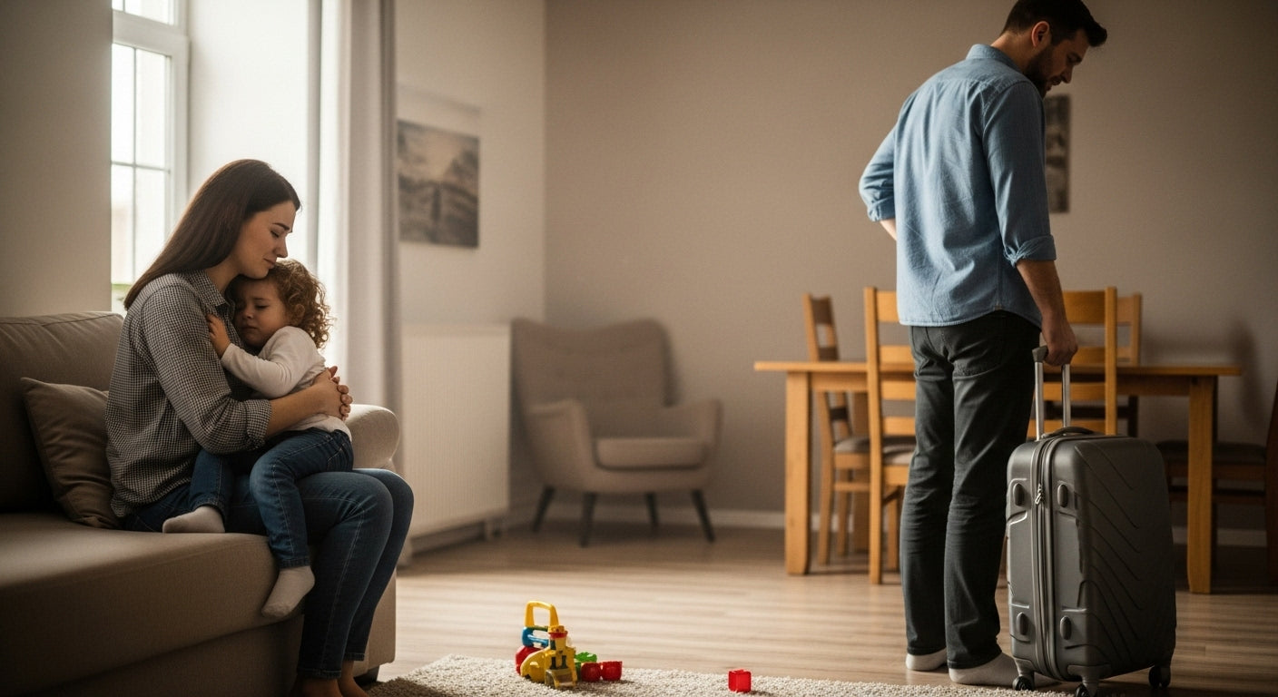 Because of work, parents need to be separated from their children