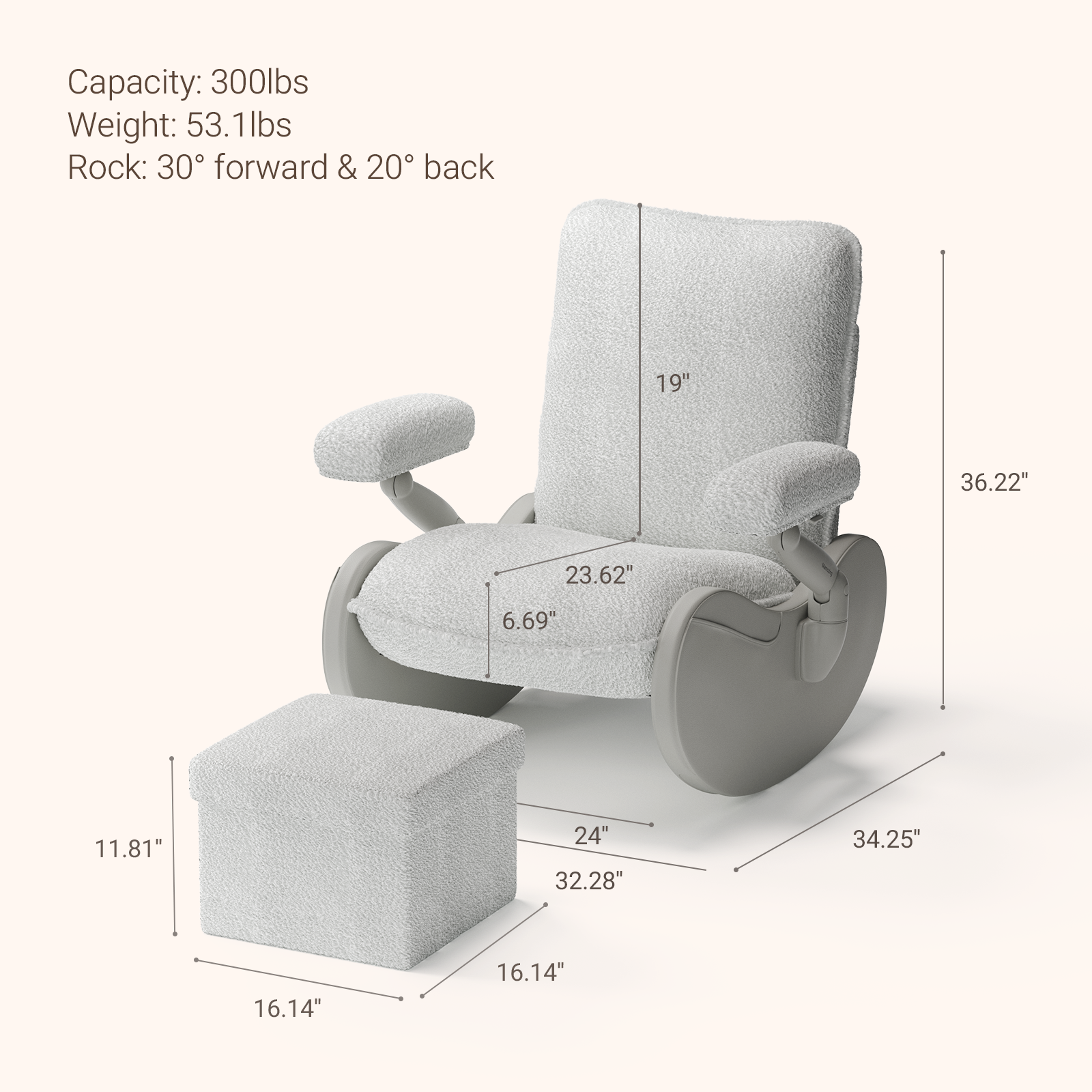 Lullabud Nursery Chair