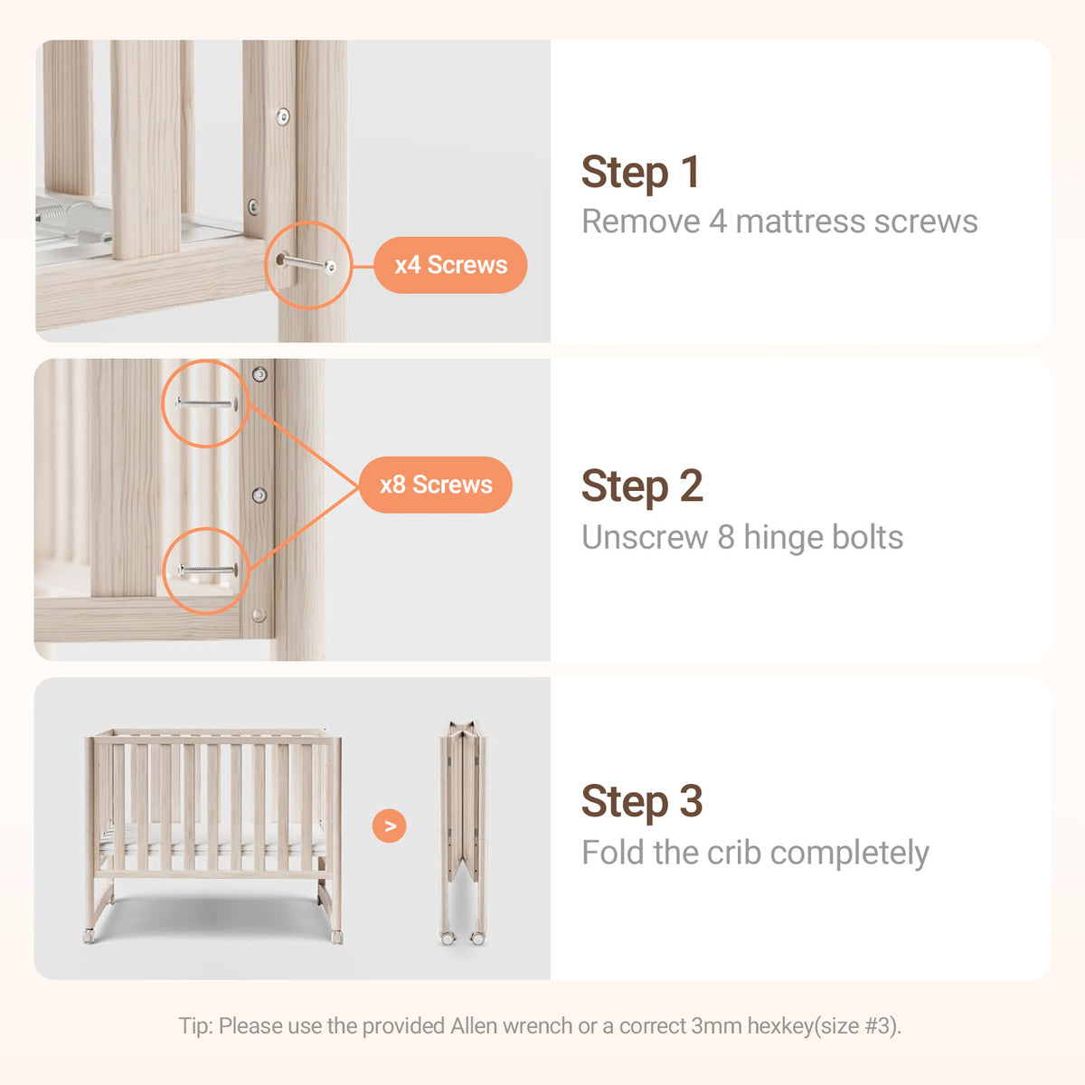 EvoNook Mini Crib