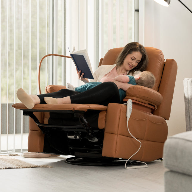Rocking Nursery Chair for Breastfeeding