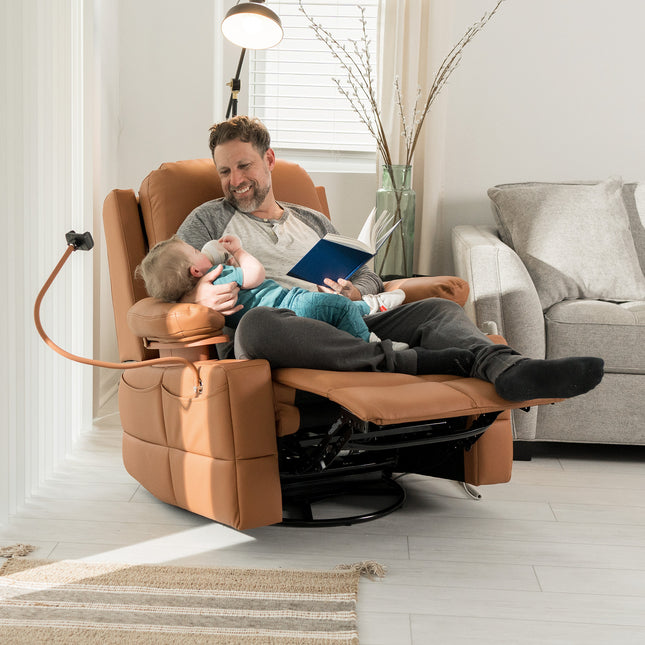 Rocking Nursery Chair for Breastfeeding