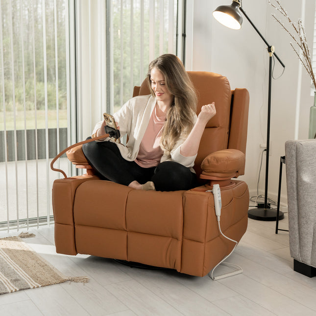 Rocking Nursery Chair for Breastfeeding