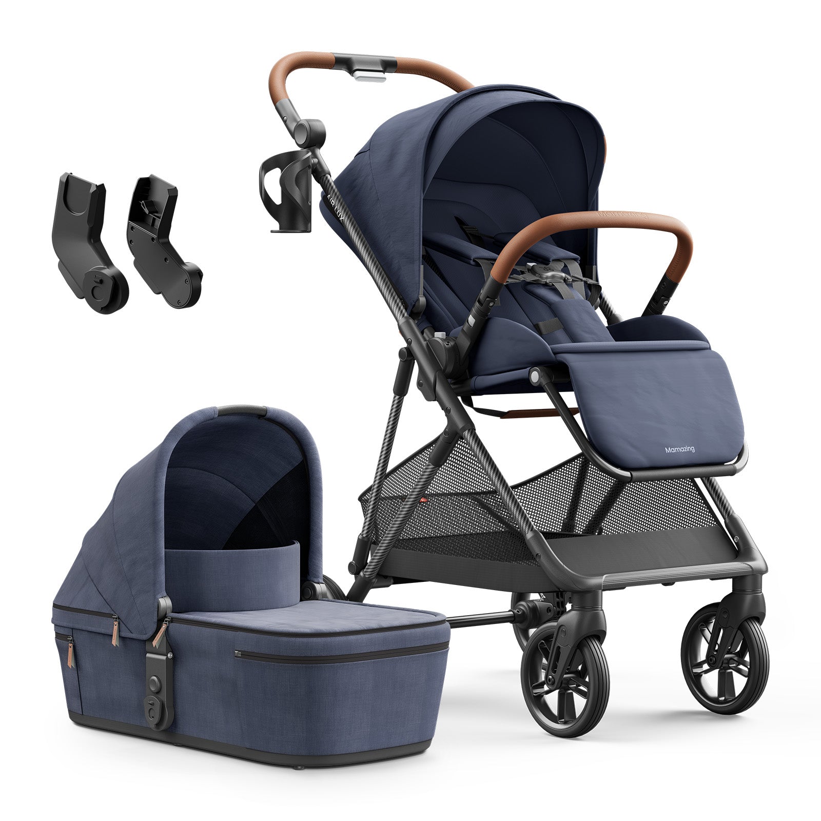 Air Lux Stroller With Bassinate