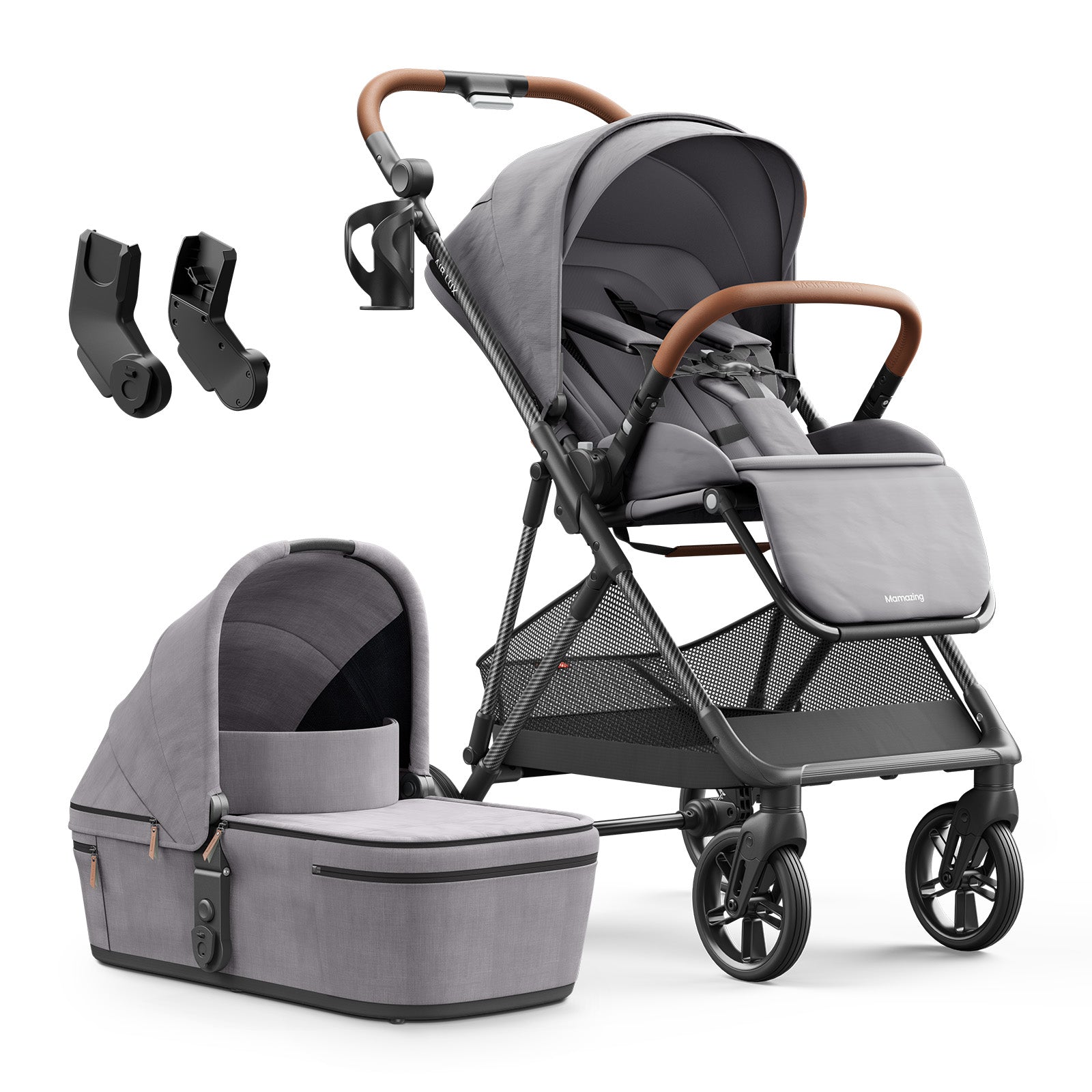 Air Lux Stroller With Bassinate