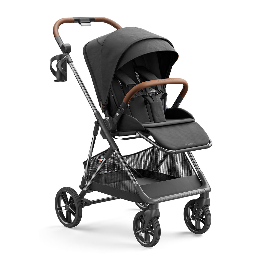 MAMAZING Air Lux Lightweight Travel Stroller for Newborn, Meteorite