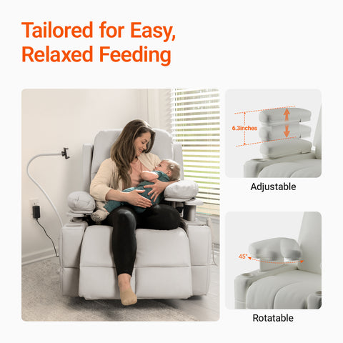 Lullapod Rocking Nursery Chair for Breastfeeding