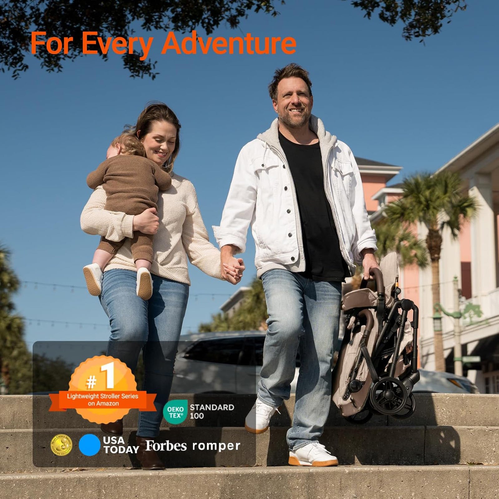 Ultra Air Stroller With Organizer & Cushion