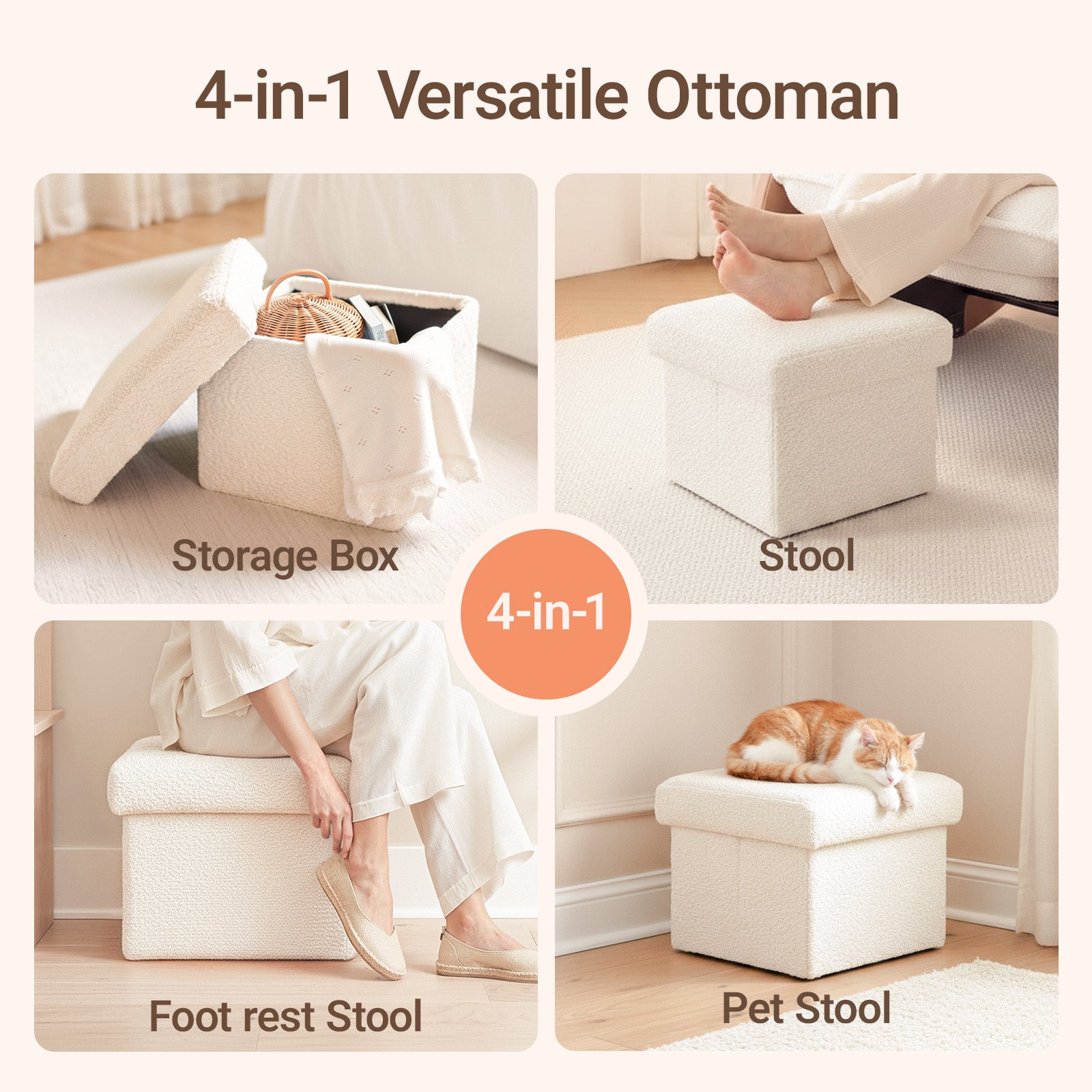 Lullabud Storage Ottoman