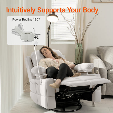 Lullapod Rocking Nursery Chair for Breastfeeding