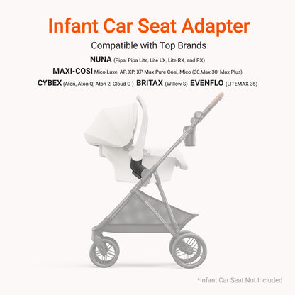 Air Lux Stroller With Bassinet