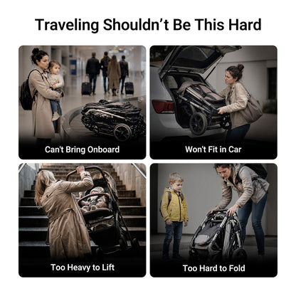 Ultra Air Stroller With Organizer & Cushion
