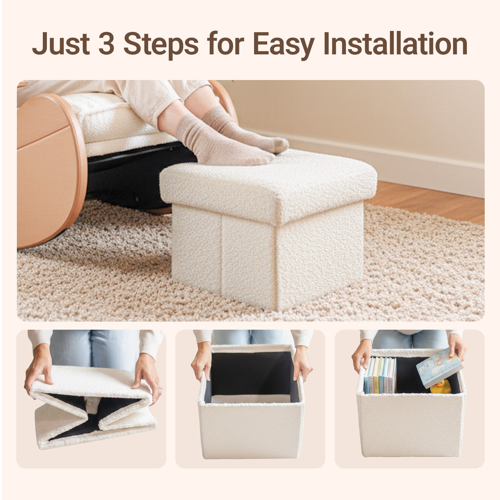 Lullabud Storage Ottoman