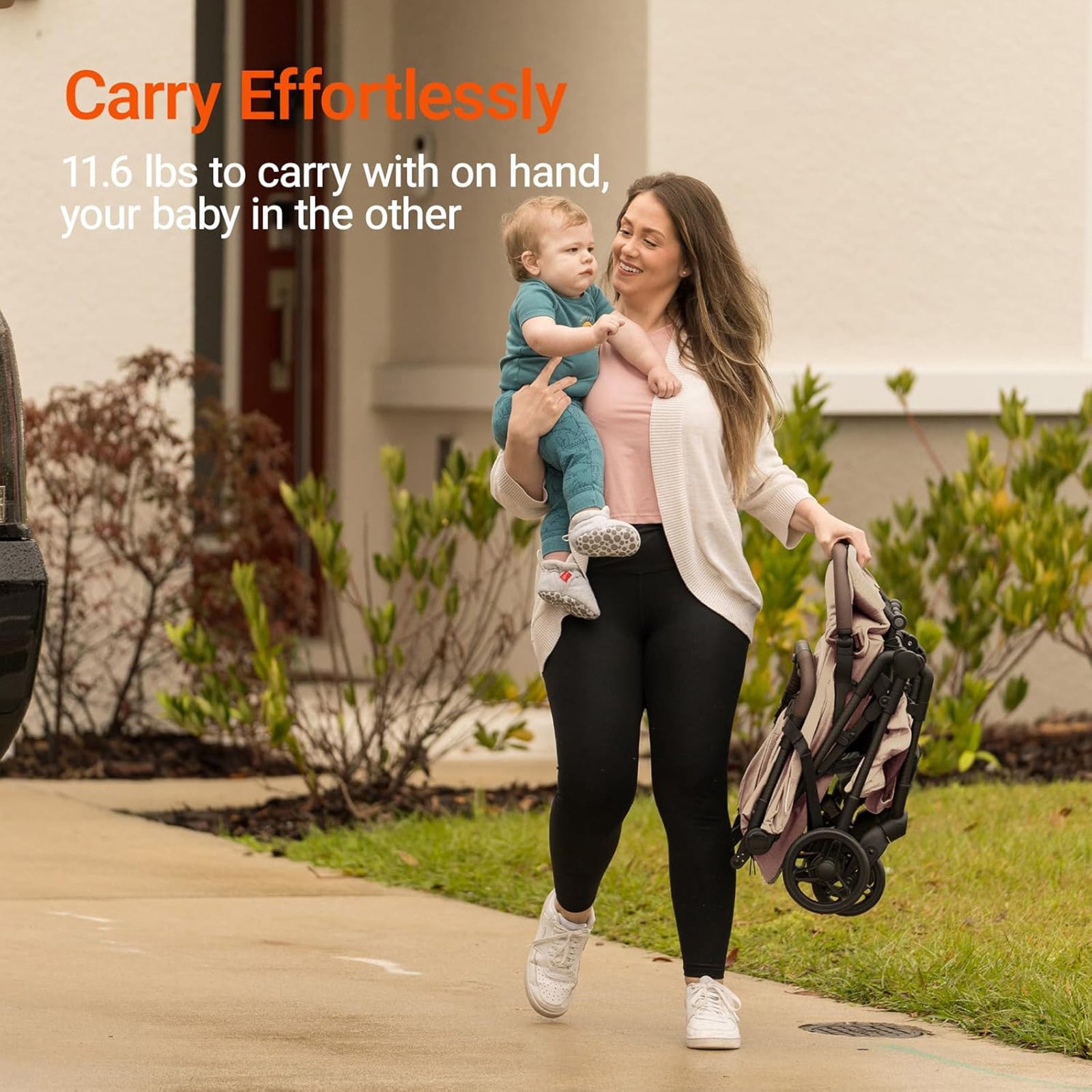 Ultra Air Stroller With Organizer & Cushion