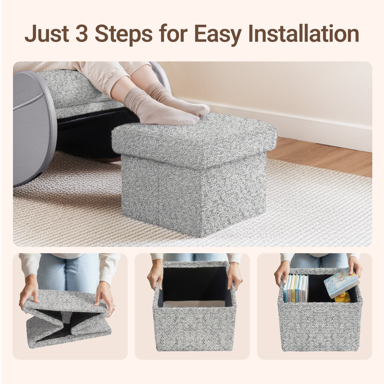 Lullabud Storage Ottoman