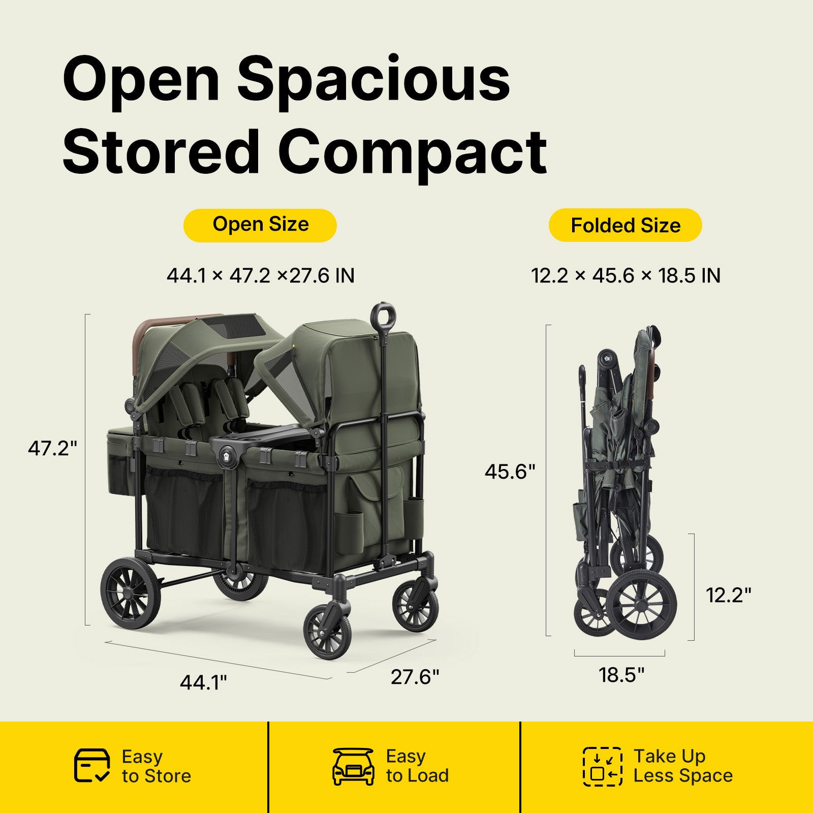 4 Seater Stroller Wagon