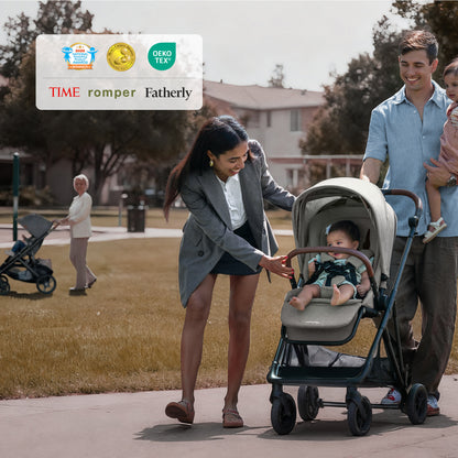 Air Lux Stroller With Bassinet