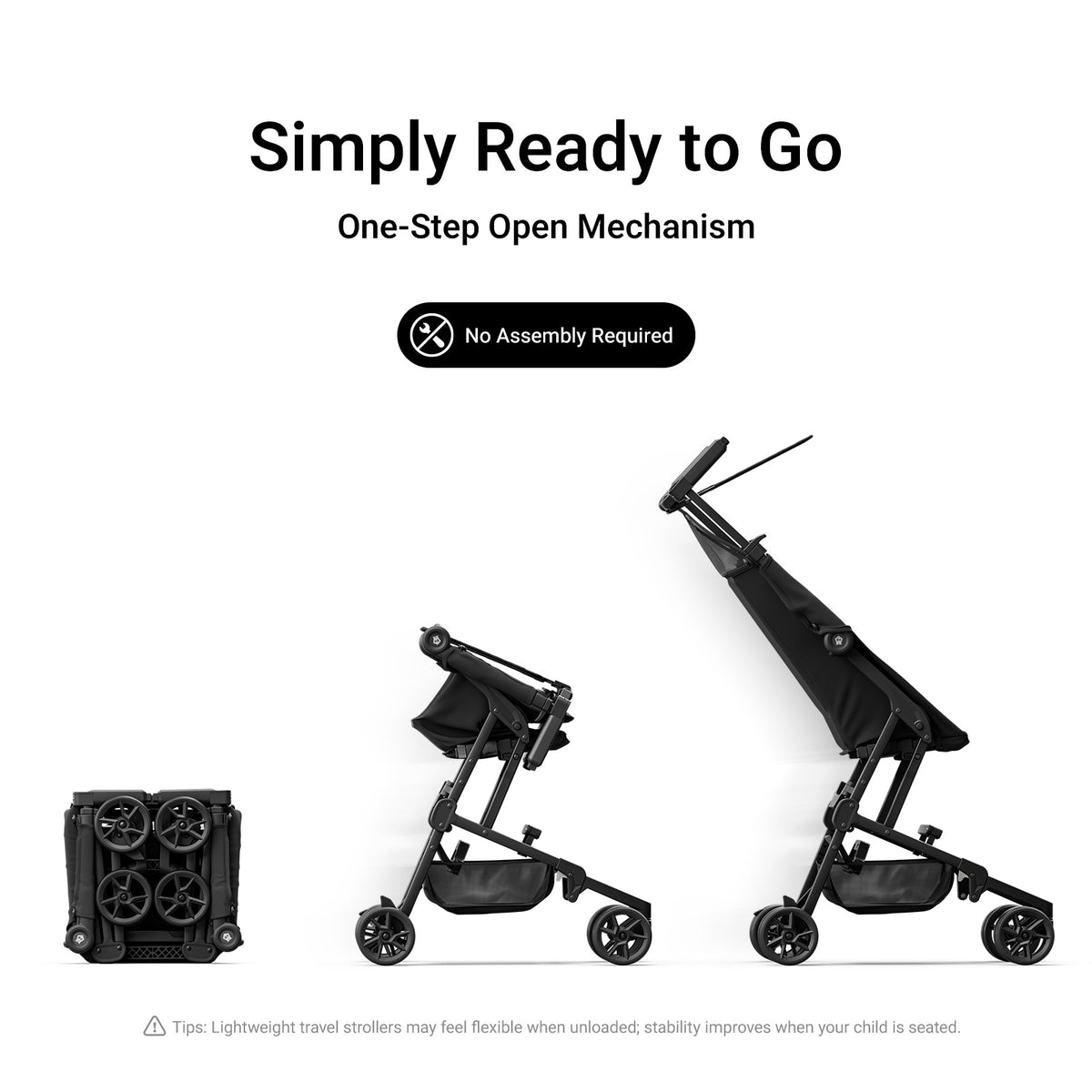 ZipFold Pocket Stroller