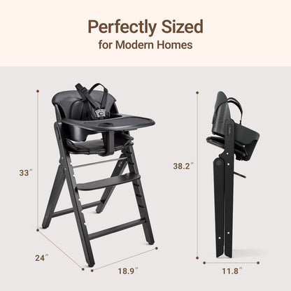 GrowPod Pro Wooden High Chair
