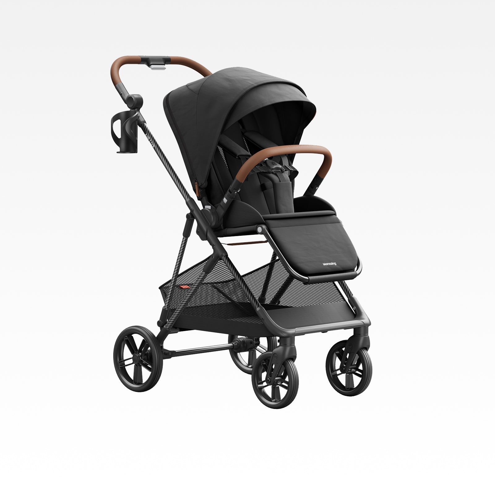 Air Lux Baby Stroller – Lightweight Carbon Fiber Frame, One-Hand