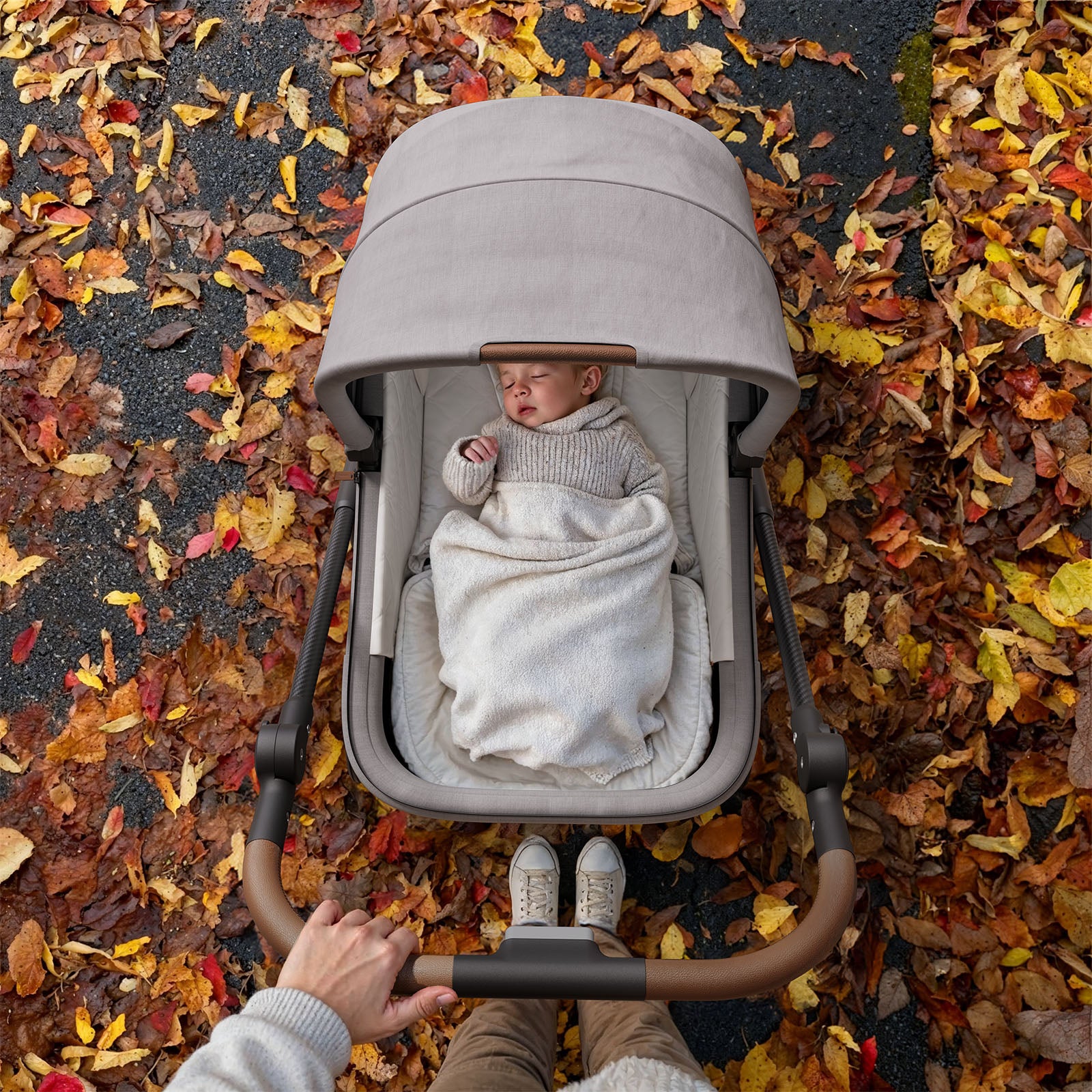 Air Lux Stroller With Bassinet