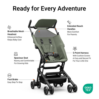 ZipFold Pocket Stroller