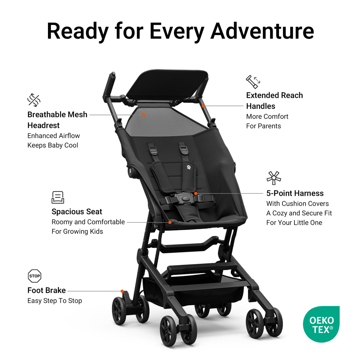 ZipFold Pocket Stroller